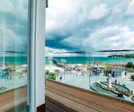 Strandschloss - Ferienwohnung Ocean One - direkt am Strand